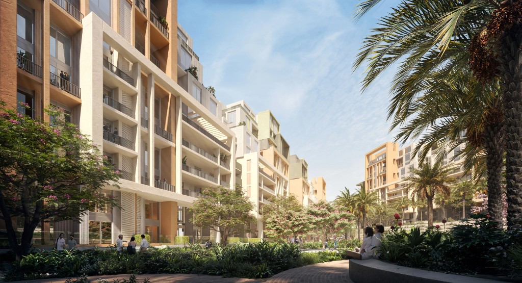 Modern buildings — contemporary residential architecture at ZED West